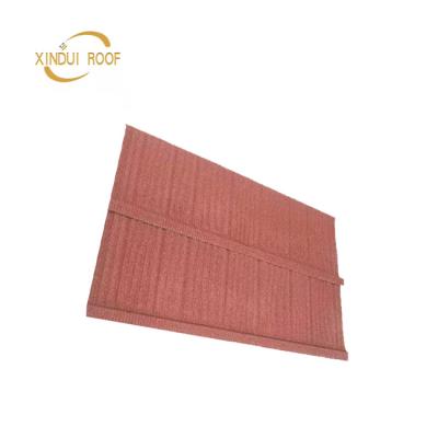 China New Zealand Mediterranean Standards Hot Selling Stone Coated Step Tile Roofing Sheet for sale