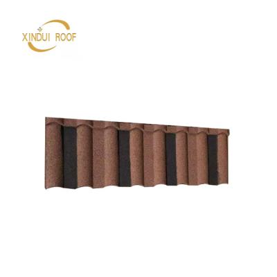 China Industrial Factory Supply 50 Years Warranty Metal Stone Coated Roof Tile for sale