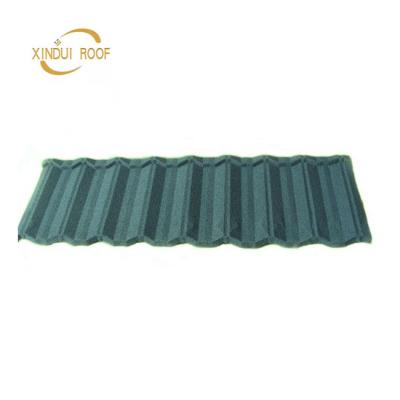 China 50 Years Mediterranean Standards Deco New Zealand Warranty Covering Coated Metal Roof Tiles And Shingles for sale