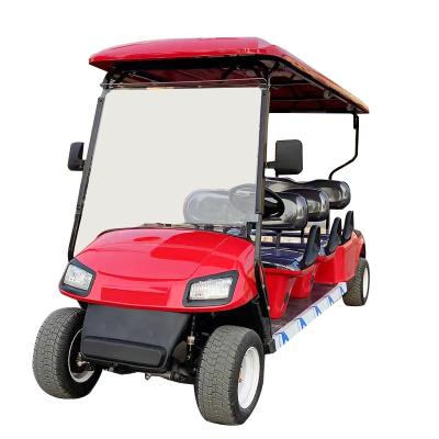 China 2022 cheap guided golf cart factory price 4 wheel high quality golf cart 10 inch for sale