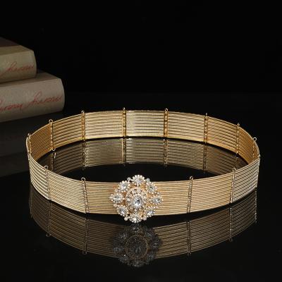 China Moroccan Belt Jewelry Belt For Women Luxurious Gold Style Metal Chain Belt Ladies New Fashion Christmas Banquet Party Wedding Gift Retro for sale