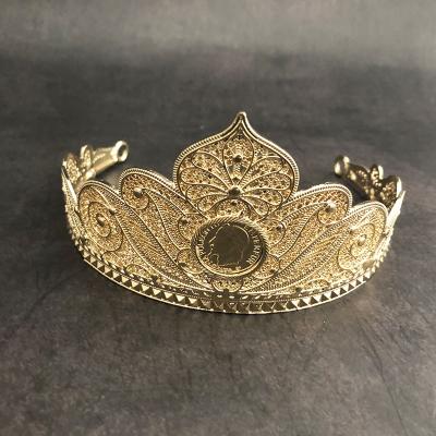 China Fashion and popular accessories for the glir... New Design Dubai Gold Crown Wedding Jewelry Good Quality for sale