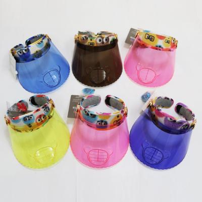 China Character Neoprene Multicolor UV Protection Sun Visor Hat Plastic Hard Hats For Kids for sale