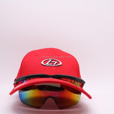 China New Designed COMMON Outdoor Baseball Hat Sun Protection Sports Sun Glass for sale