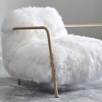 China Fluffy sofa chair for living room home office furniture plush sofa chair. for sale