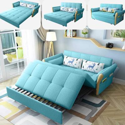 China 2 seater foldable sofa with bed sofa bed modern design home corner sleeper foldable sofa for sale