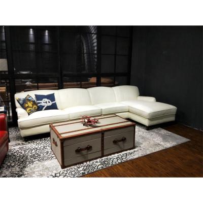 China Modular Bonded Leather Sofa Furniture L Shaped Sectional Sofa For Home for sale