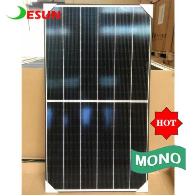 China 400 watt solar panel 166mmx166mm hanwa q half cell g9 390w 375w 132 ml cell for sale