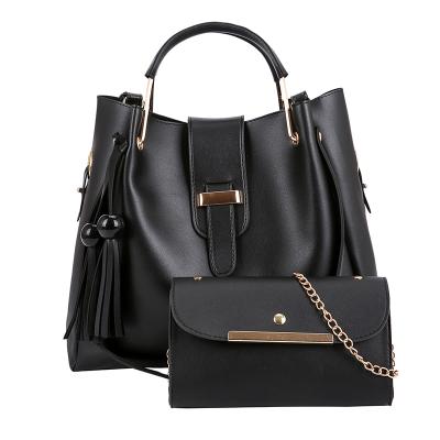 China 2021 luxury fashionable luxury design 2 in 1 cross - body ladies handbag purses and handbags for women for sale