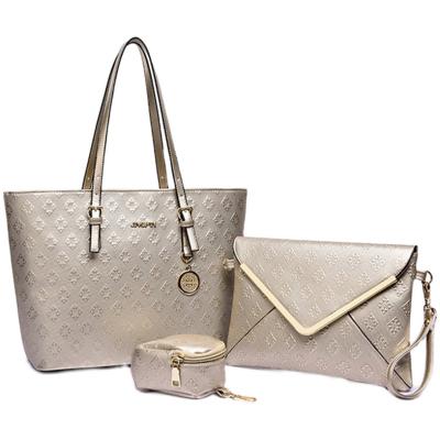 China Luxury Simple Women's Single Shoulder Tote Multi-piece Mother Handbag Multi Compound Decoration Cross Top Bag for sale