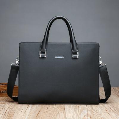 China New fashion luxury men's handbag business bag shoulder bag computer luxury briefcase for sale