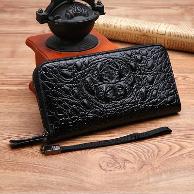 Chine Fashion waterproof wholesale fresh men's long leather wallets mobile men's wallet à vendre