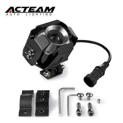 China Motorcycle Auxiliary Spotlights Hot Sale ACTEAM Factory Price 20W Motorcycle Spot Light High Lumen 3000lm Motorcycle Auxiliary Spotlights for sale