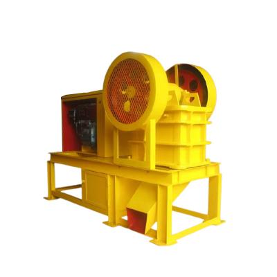 China High Quality Factory Diesel Engine Mining Rock Rock Machine Small Jaw Crusher for sale