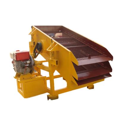 China Chinese Supplier High Efficiency Ore Surrounding Diesel Vibrating Screen Machine for sale