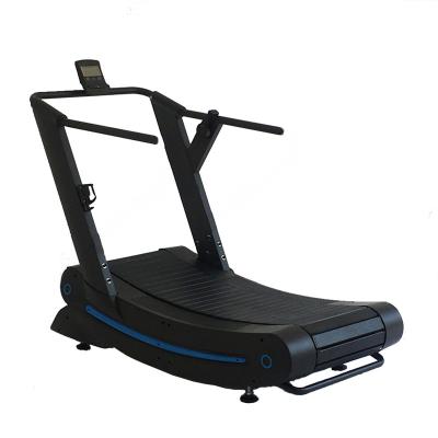 China Manufacture Commercial Curved Treadmill Fitness Non-motorized Speed ​​Adjustment Latest New Arrival Design Gym Commercial for sale