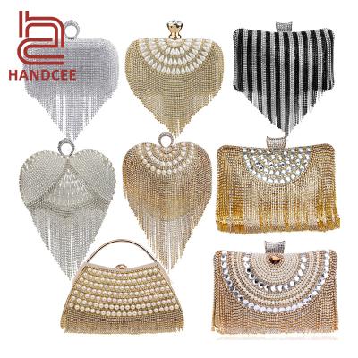 China High quality wholesale ladies grab the latest beaded mini bags girls handbag china product for sale