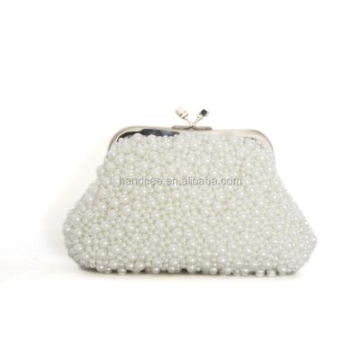 China Elegant Beaded Evening Clutch Bag with Pearl Evening Clutches Wholesale Clutches and Purses for sale