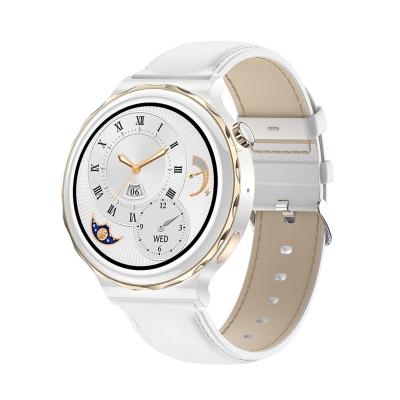 China MP3 Playback 2022 Fashion HK43 Women Smart Watch Women BT Call NFC AI Voice Dial Sports Custom Watch With Double Belt for sale