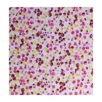 China Wholesale Tear-resistant plain cotton fabric with flower design telas for making DIY fat quarter sewing for sale