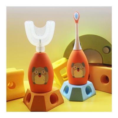 China Dropshipping U Shaped Toothbrush Waterproof Cheap Custom Kids Rechargeable Smart U Shaped Sonic Toothbrushes for sale