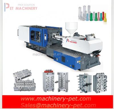 China Hot Selling Horizontal Pet Plastic Preforming Making Machine Delivery With Good Price for sale