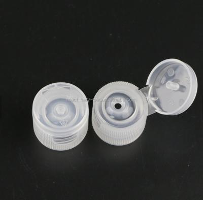 China Non Spill 20/410 High Quality Plastic Tube Flip Top Screw Cap for sale