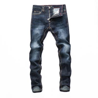 China Fashion Breathable Popular Custom Jeans Straight Mens Slim Jeans Pants Cotton Elasticity Skinny Jeans for sale