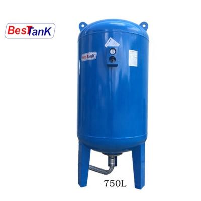 China Building Material Shops 750 Lt Water Pump System Pressure Tank Vertical Expansion Tank Pressure Vessel for sale