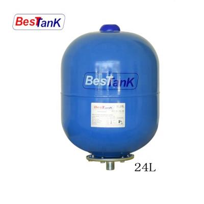 China 24lt 24L Pressure Tank Water Pump System Vertical Pressure Tank Expansion Tank for sale