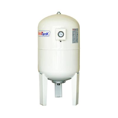 China Hotels Vertical Pressure Tank Pressure Vessel With Feet For Water Pump for sale