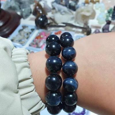 China Wholesale Natural Healing Stone China Tiger Eye Stone Crystal Stone Blue Stone Bracelet Bracelet for sale