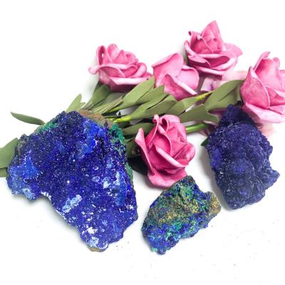 China China Wholesale Rough Stones Natural Azurite Mineral Specimens For Sale for sale