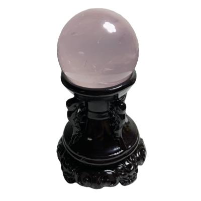 China China export good quality people open natural rose quartz crystal ball/sphere crystal craft for sale