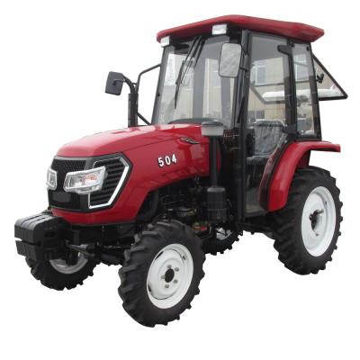 China Mini Farm Tractor 4WD Garden Tractor 25hp35hp40hp 20hp Orchard Tractor With Backhoe for sale