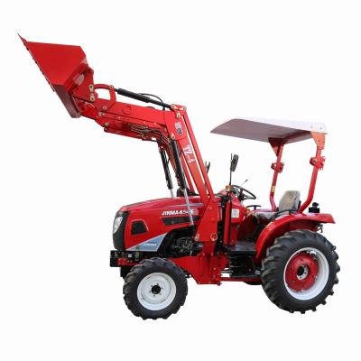 China Chinese Tractor Machinery Jinma 4wd 45hp Mini Farm Tractors Agricultural Front Loader For Sale In Europe for sale