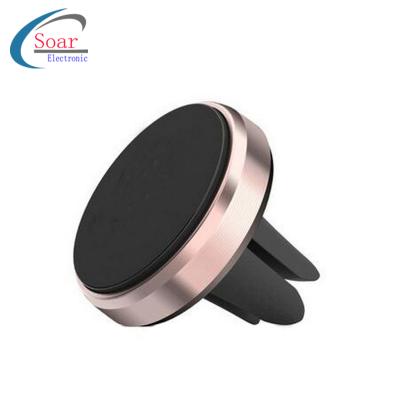 China High Quality And Fashionable 360 ​​Degree Rotatable Universal Magnetic Mount Car Air Vent Super Light Head Cell Phone Stand Holders For iPhone 8 for sale