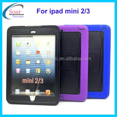 China Shockproof Rugged Silicon Tablet Cover Case For iPad Mini 2/3 for sale