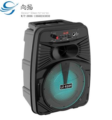 China Phone Function 6.5 Inch Amplifier Professional Multifunctional Portable Speaker System With Plastic Case for sale