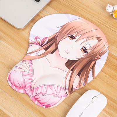 China Custom Sublimation Mouse Pads Home.promotion Amazone Desktop Anime Mousemat Cartoon Big Boobs Hot Cartoon Girl for sale