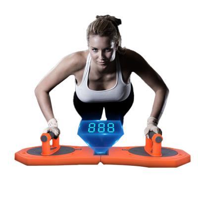 China 360Â ° Wholesale Rotating Foldable Lift Up Stand Board System Power Press Push Up Board Fitness Home Workout for Men and Women for sale