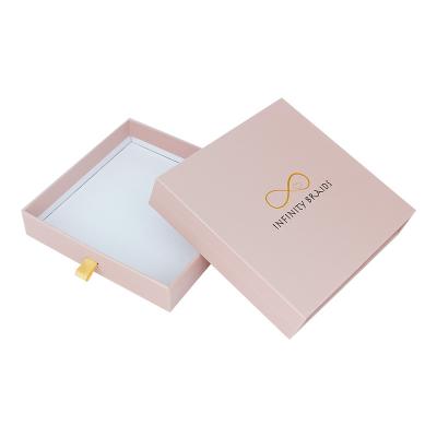 China Customized Recyclable Pink Clothes Suit Packaging Box Luxury Jewelry Drawer Packing Box For Gift Suit Clothing Skirt Paper Packing Box for sale