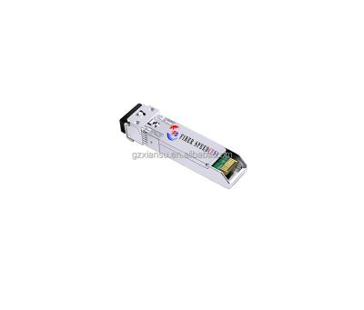 China Compatible FTTX CWDM SFP+ Cisco CWDM-SFP10G-xxnm 10G CWDM SFP+ 1270nm-1610nm 80km Transceiver Module for sale