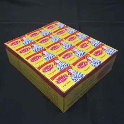 China Onga Seasoning Chicken Bouillon Cube OEM Service Dried Delicious Rectangular en venta