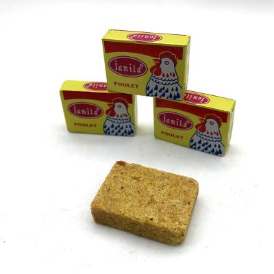 China Cheap price 4G and 10G chicken flavor seasoning cubes and powder for halal african market en venta