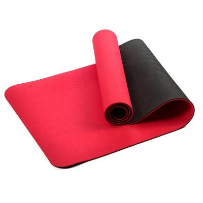 China Anti-Slip Durable Washable Waterproof Custom Color Double Lengthen To Widen Yoga Tape Thickne Water Ripple Tasteless And Durable Tasteless Mat for sale