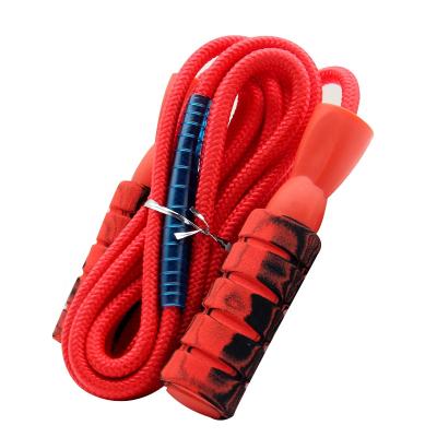 China Aerobics Exercise Weighted Jump Rope Absorbent Non-Slip Tangle Free Custom Durable Foam Handle Kids for sale