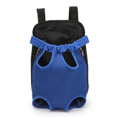 China Viable Hot Selling Dog Pet Supplies Front Breathable Shoulder Travel Backpack Portable Dog Bag Carrier Bag for sale