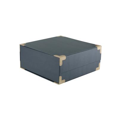 China Viable Folding Gift Box, Customizable Standing Paper Square Box, Wholesale Folding Box for sale