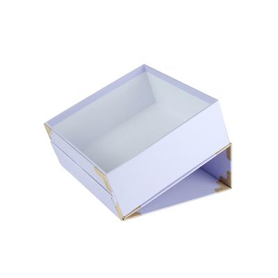 China Viable Custom Simple Square Wedding Gift Box Square Boxes With Lid for sale